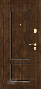 Двухконтурная дверь ДШ №6 с отделкой МДФ ПВХ - фото №2